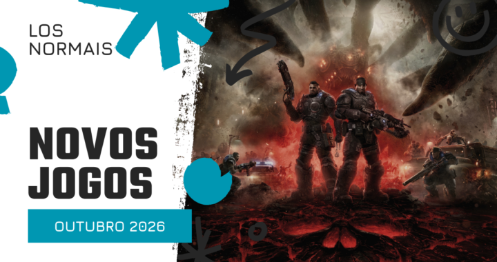 Principais lançamentos de jogos de outubro de 2026, incluindo Gears of War e Call of Duty.